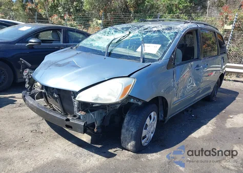 2004 Toyota Sienna Ce from USA, damaged, VIN 5TDZA23C44S182214